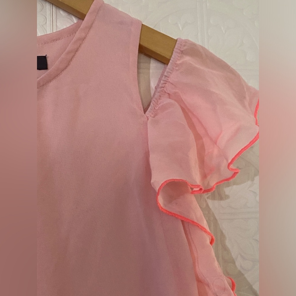 Tommy Hilfiger | Cold Shoulder | Blush Pink Dress | Size 12 - Picture 5 of 5